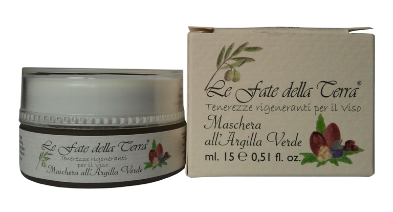 Maschera all'argilla verde